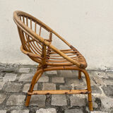 Fauteuil rotin enfant