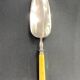 Serving shovel in guilloché silver metal 19th century Napoleon III
