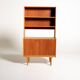 Teak and Oak Bookcase, Scandinavia, 1950s/60s