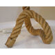 Vintage woven rope lamp circa 1950