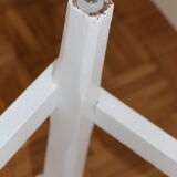 Handcrafted white oak stool