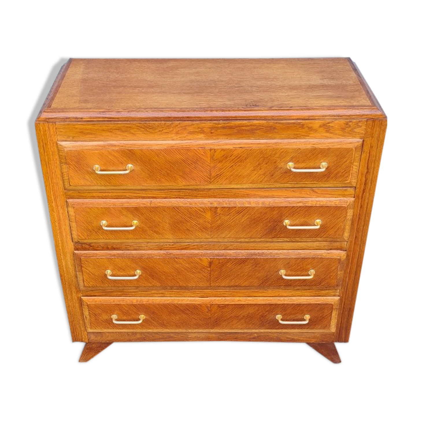 Compass feet chest of drawers 1960