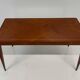 Italian Art Deco Coffee Table in Teak and Maple by Paolo Buffa, 1950s