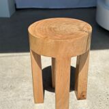 Quadropod monoxyl sofa end in natural mango tree