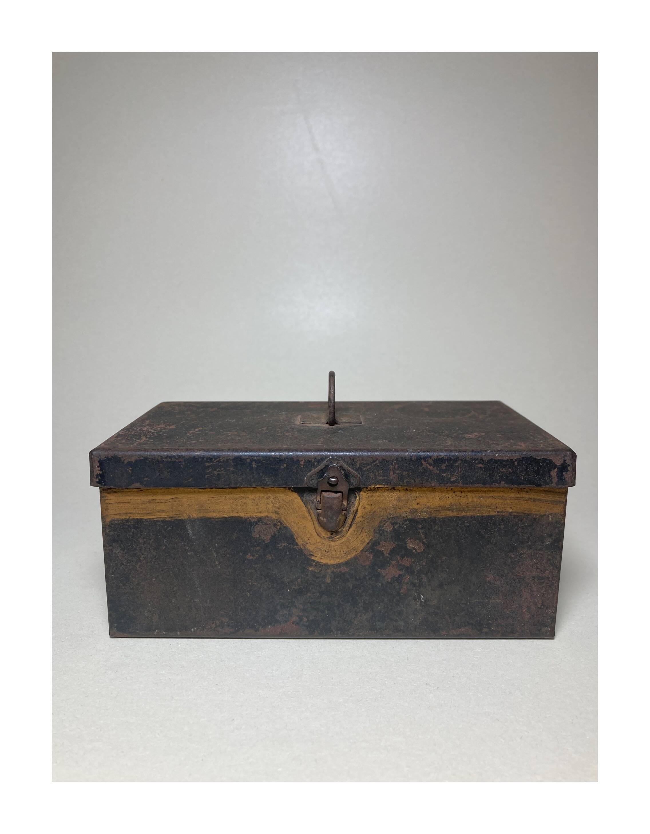Vintage metal box