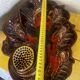 Large Fruit Bowl - Ceramic Centerpiece Vallauris 60s