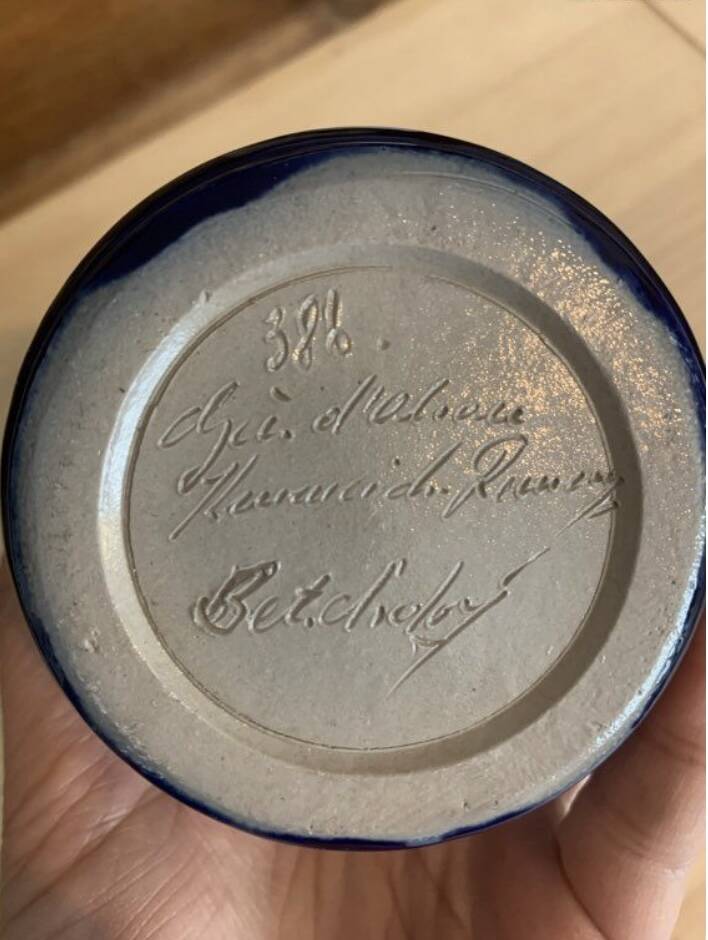 Pichet et chope Betschdorf grès au sel