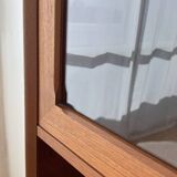 Scandinavian teak display cabinet from the 60s by Erik Brouer