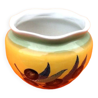 Planter / Decorative pot Glazed ceramic
