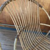 Rattan armchair