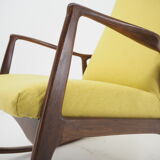 1960s Stylish Beech Rocking Chair,Czechoslovakia