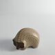 Scandinavian Modern zigzag patterned Earthenware Hedgehog, 1960s