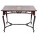 Table centrale en acajou Art Nouveau, années 1950