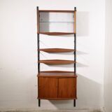 Teak Wall Shelf – 1960s Mid-Century Modular Shelving System