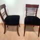 Neoclassical Solid Mahogany Side Chair, 1820s