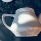 Ancienne cafetière mécanique en faïence et filtre en acier - Villeroy et Boch
