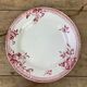 Lot of 6 plates in porcelain of Gien model Pomponnette