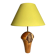 Vintage Brutalist Wooden Lamp 1970s-80s Freeform