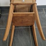 1940s oak side table