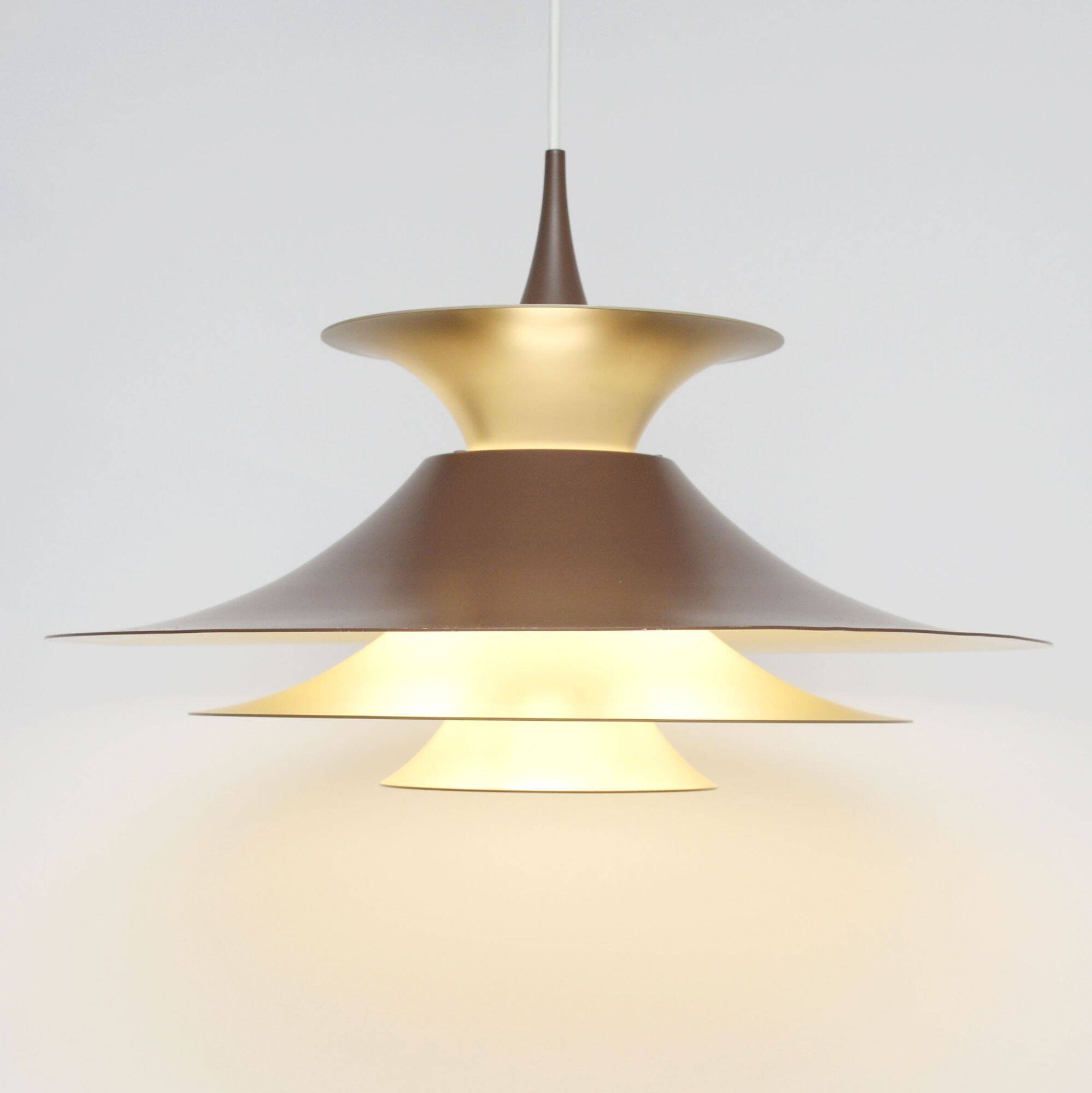 Radius pendant lamp, E. Balslev for Fog Morup, Denmark 70's