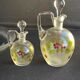 Non-selfish night service - art nouveau - hand-decorated satin blown crystal