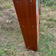 Vintage 1960s display shelf with sliding glass doors.