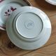 Charming set of 6 antique flat plates from the Badonviller factory.