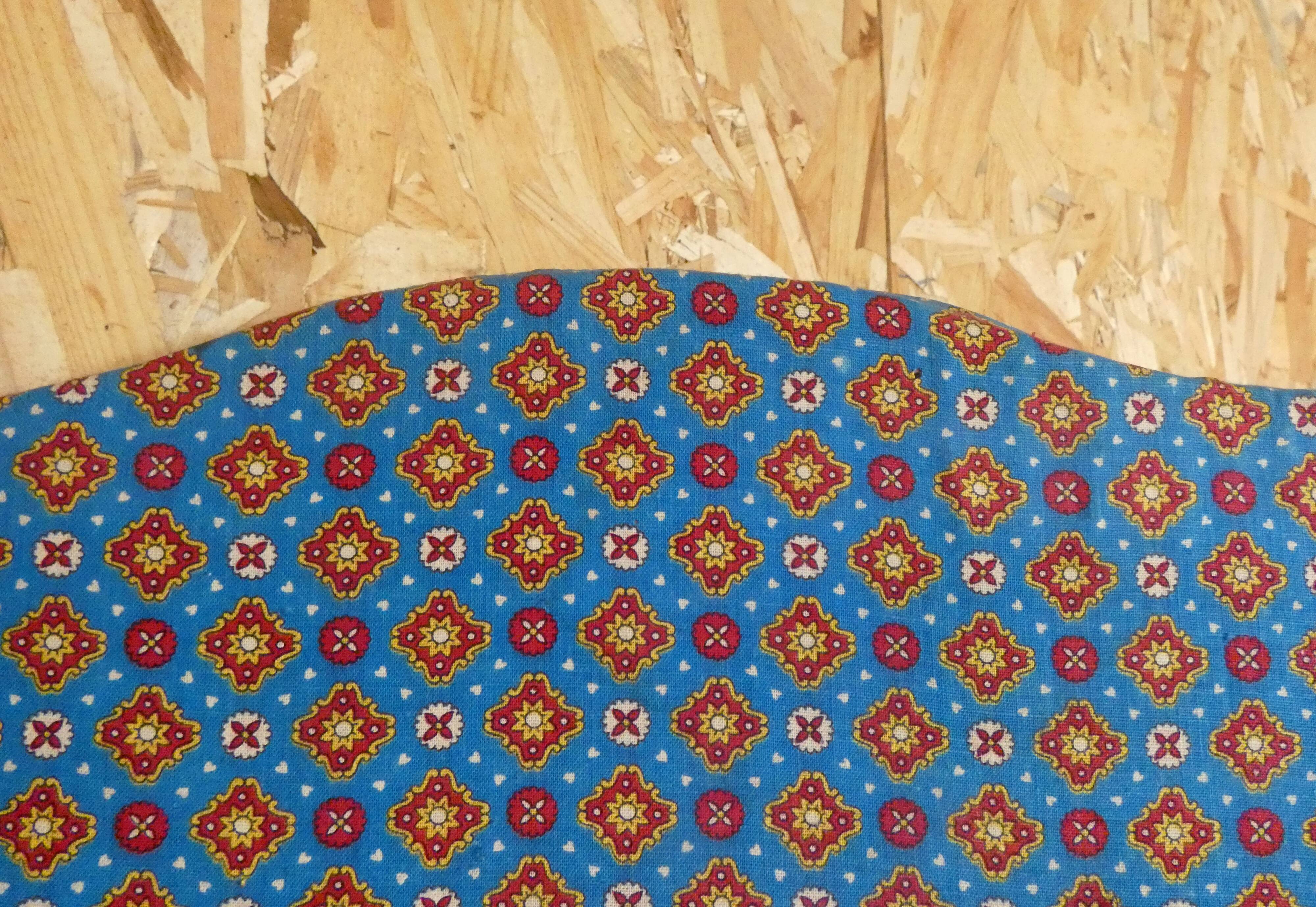 Vintage fabric screen