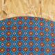 Vintage fabric screen
