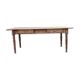 Table de ferme en noyer