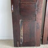 Pair of carved solid oak doors (old cabinet doors)