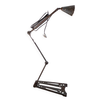 Old desvil folding workshop lamp (1st edition)