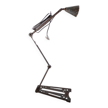 Old desvil folding workshop lamp (1st edition)