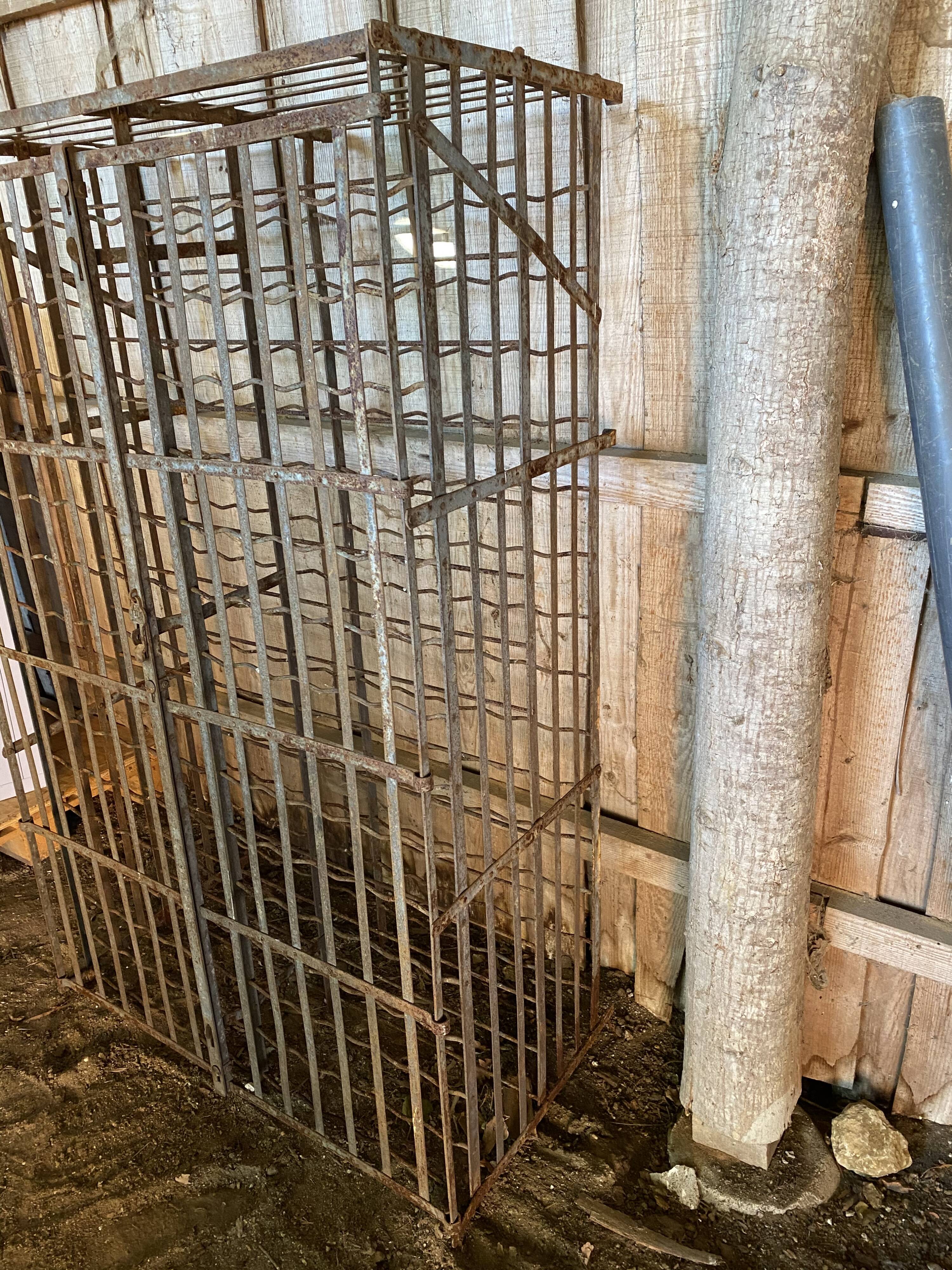 Old wine rack 2 doors