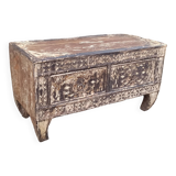 Small old chest with two drawers