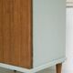 Bedside table with 1 door and 1 internal drawer.