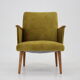 1960s Refurbished Beech Armchair, Czechoslovakia