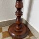Colonne bois sculpté vintage