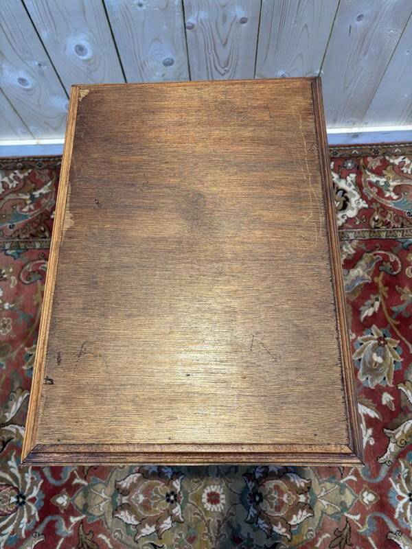 Carved wooden chiffonier chest of drawers