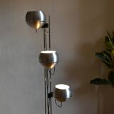 Goffredo Reggiani Lampadaire Eye ball 1970 3 lumières orientables