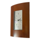 wooden wall clock