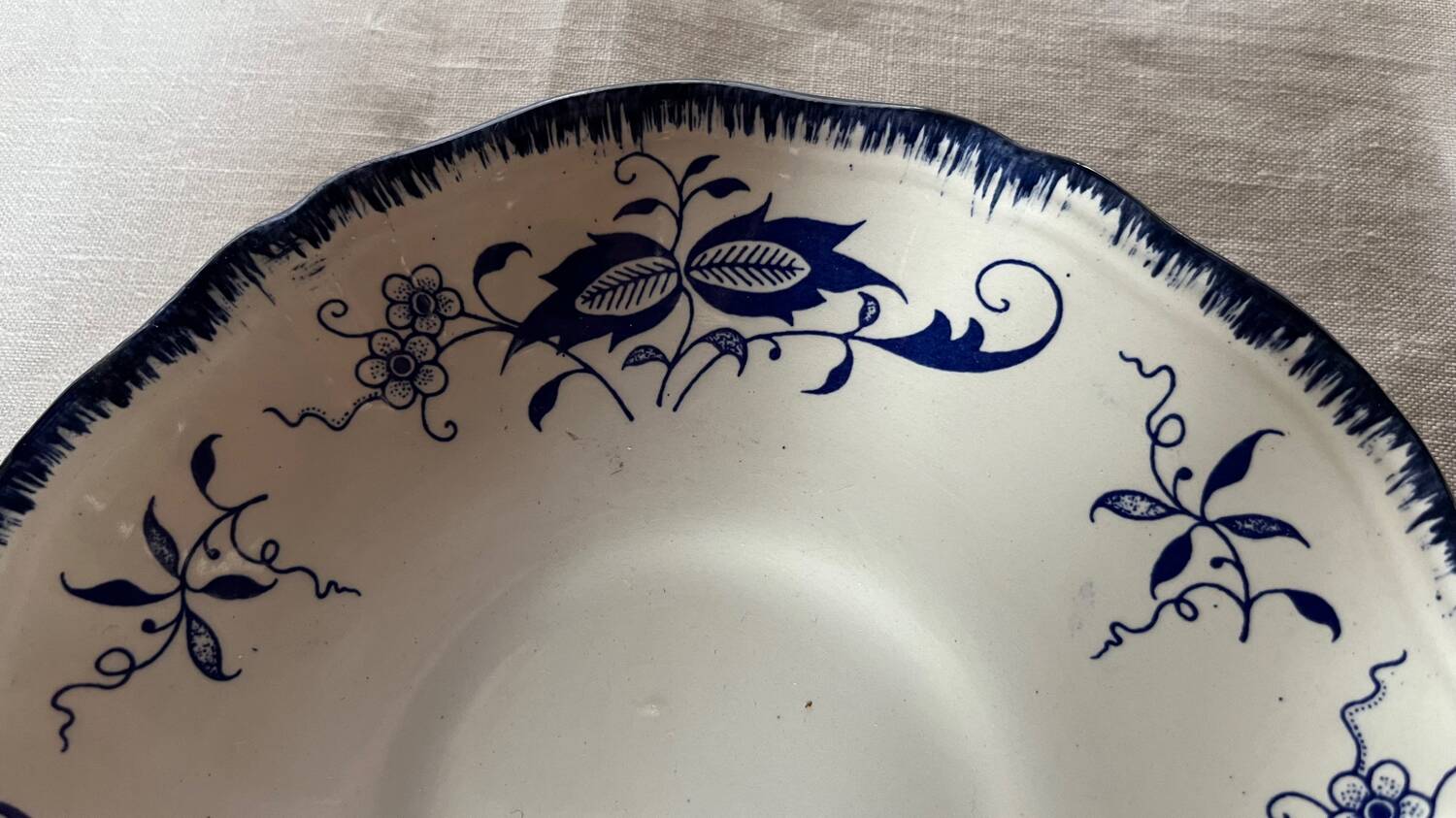 Lot de 5 assiettes à dessert Lancaster vintage