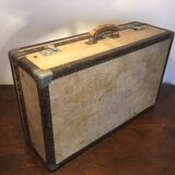 Suitcase wood vellum