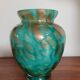 Vase La Rochère en verre et or