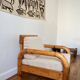 Fauteuil en pin massif esprit chalet
