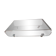 Design coffee table from Habitat in transparent plexiglass, mounted on wheels.