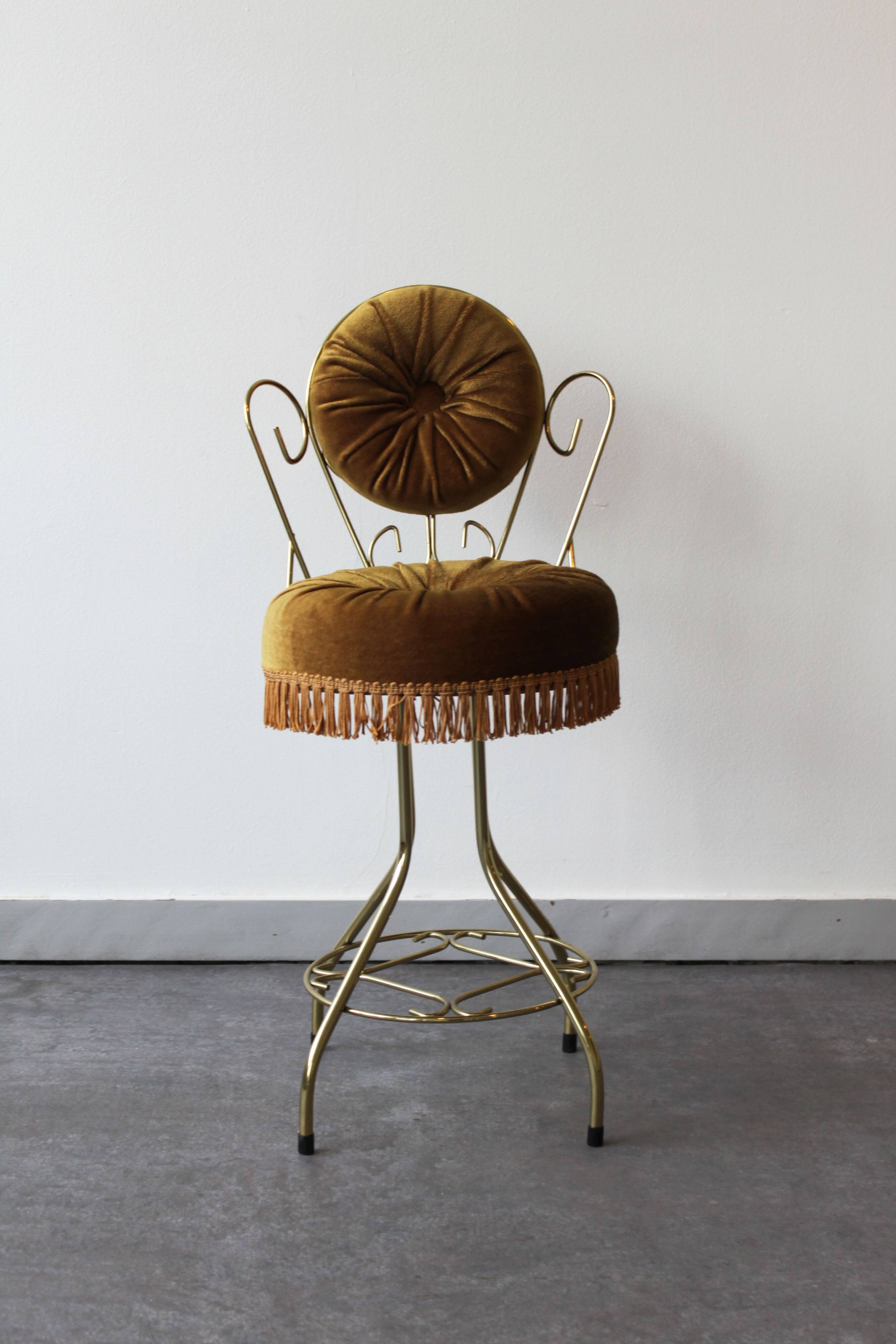 Chaise vintage dite “Coiffeuse”, 50’s.