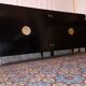 4-Door black laced enfilade by Jean Pascaud 1940 1945 art deco