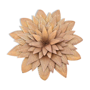 Fleur en fer forgé b - tige