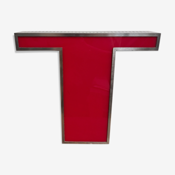 Vintage LED letter "T"